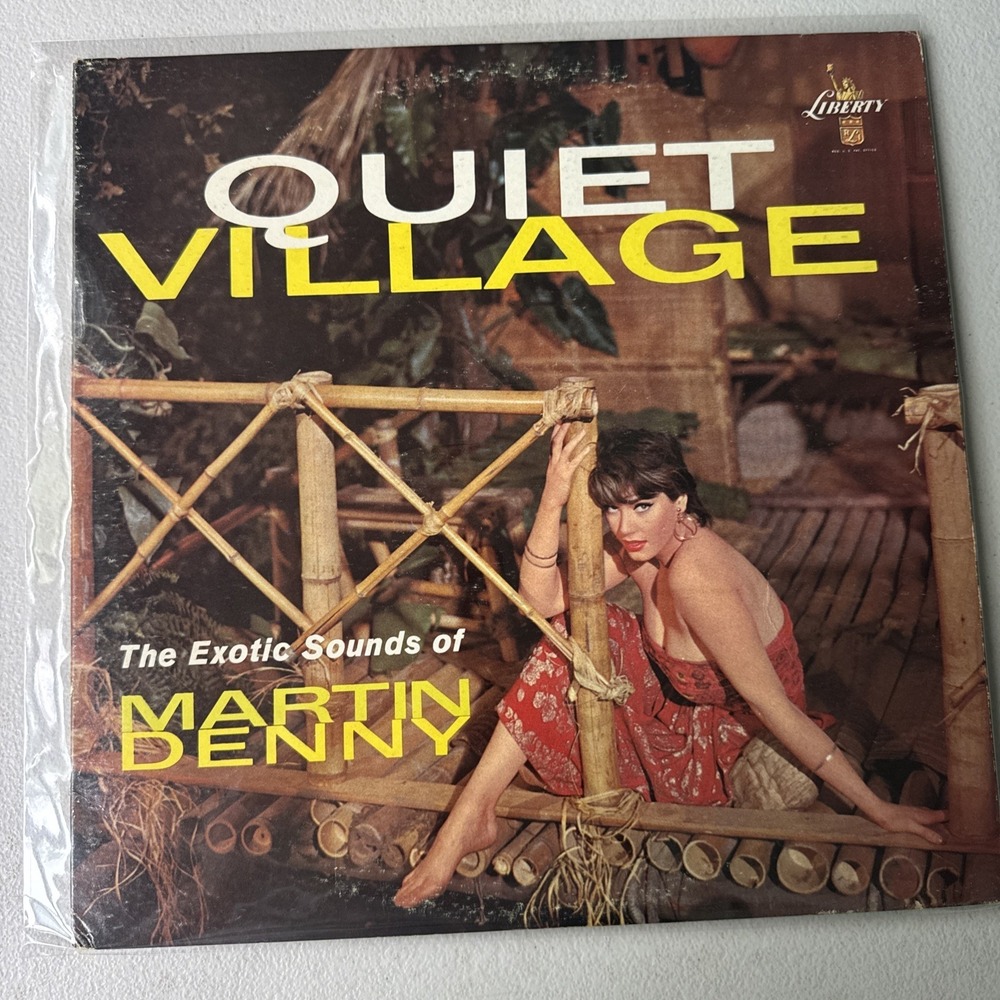 Martin Denny - Quiet Village LP Vinyl Record Exotic Sounds of the Jungle VG++